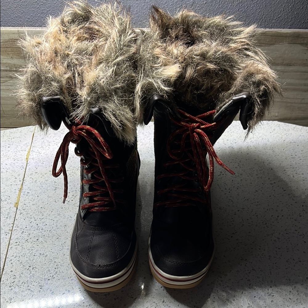 ❄️❄️ Helena Winter Boots with Faux Fur❄️❄️